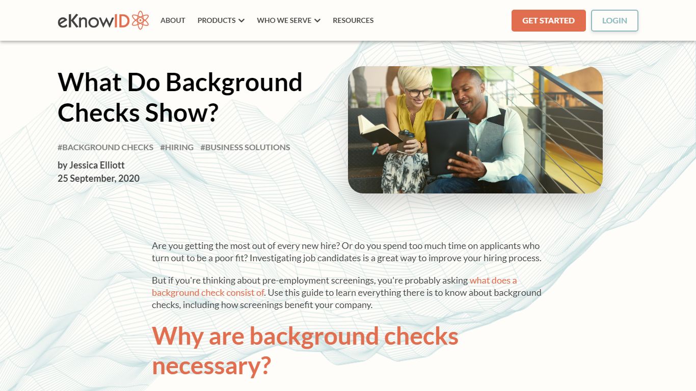 What Do Background Checks Consist of? | eKnowID